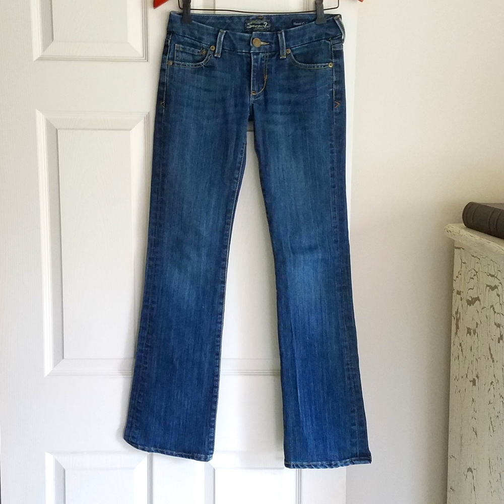 Seven7 26 *28x32" Bootcut Jean Good Overall Condit